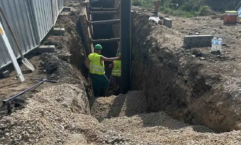 Продължава поетапното изграждане на канализационната мрежа в кв. Модерно предградие - Tribune.bg