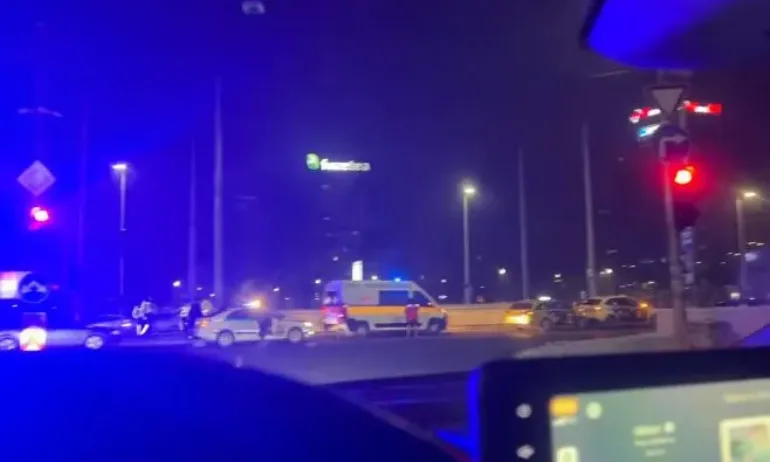 Катастрофа с няколко коли в центъра на София снощи, едната е шофирана от Гергана Паси - Tribune.bg