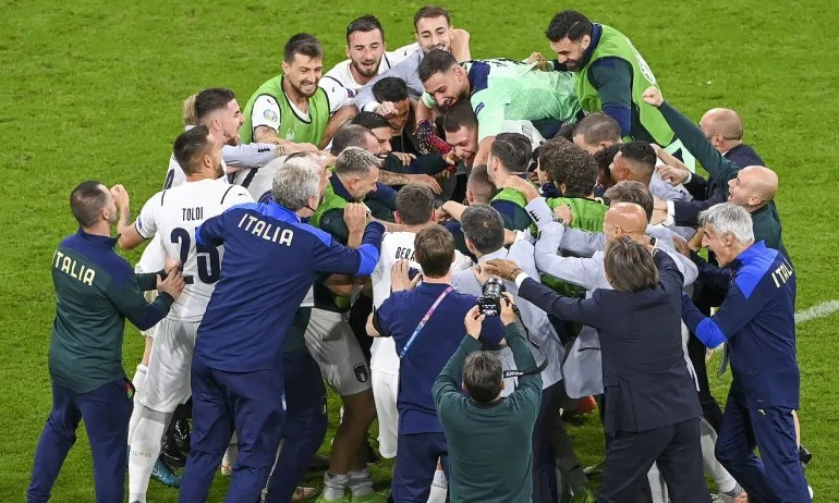 Италия е вторият полуфиналист на Евро 2020 - Tribune.bg