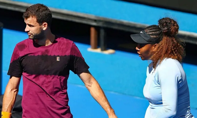 Григор и Серина отново заедно на корта - Tribune.bg