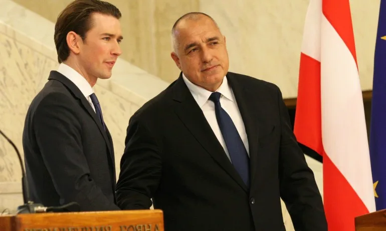 Борисов поздрави Себастиан Курц за встъпването му в длъжност като канцлер на Австрия - Tribune.bg