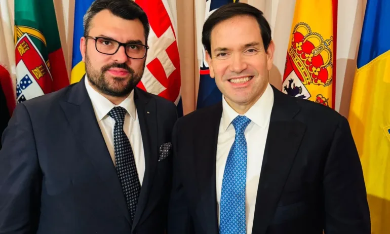 Георг Георгиев разговаря с държавният секретар на САЩ Марко Рубио - Tribune.bg