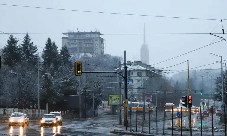 Снегът спря автобусна линия в София, пътищата в природен парк Витоша са затворени - Tribune.bg