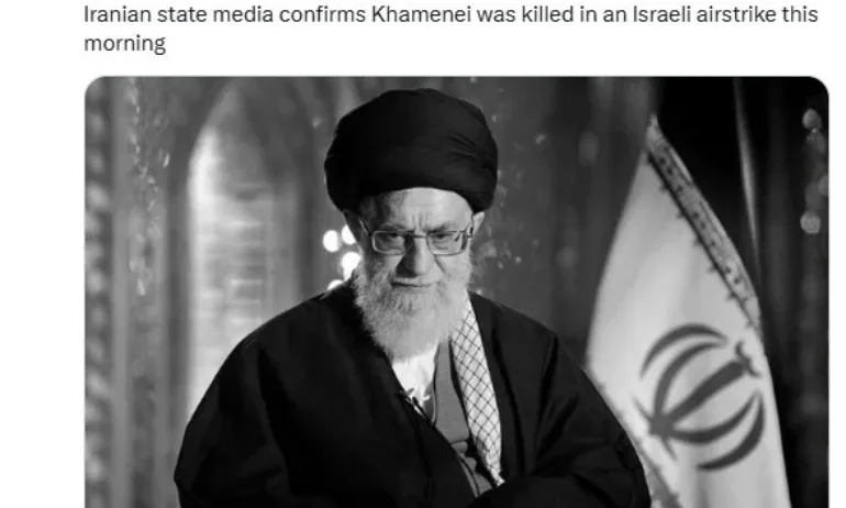 Иранските медии потвърдиха смъртта на Хаменей. Иран обяви 40 дни траур и седем официални почивни дни - Tribune.bg