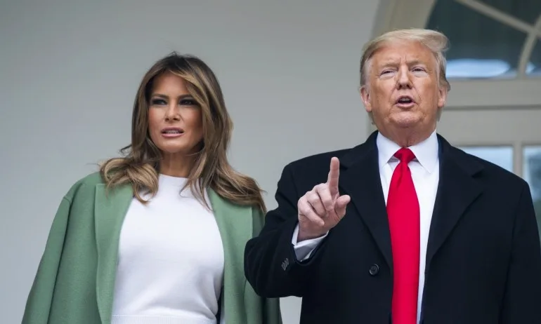 Мелания Тръмп за пръв път говори за пандемията на коронавирус - Tribune.bg