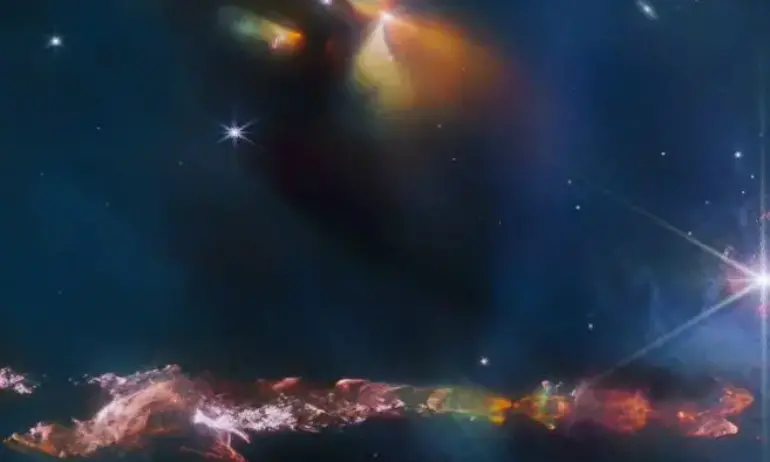 Уникално: Джеймс Уеб засне новородени звезди - Tribune.bg