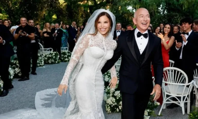 Безос и Лорън Санчес си казаха Да във Венеция сред блясък и звезди (СНИМКИ) - Tribune.bg