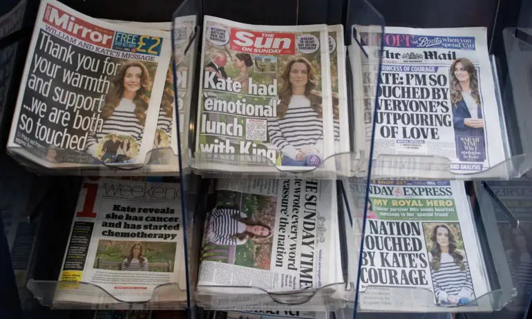 Линчът на принцеса Кейт преди да се съобщи за рака ѝ показа болестта на медиите и обществото - Tribune.bg