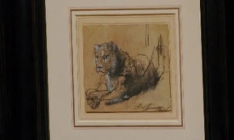 Продадоха за 18 млн. долара рядка скица на лъв на Рембранд - Tribune.bg
