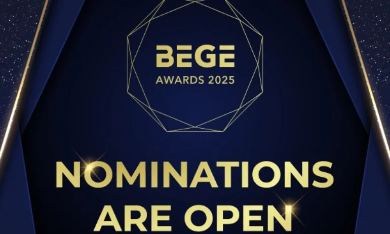 Сцената за върхови постижения е отворена със старта на номинациите за BEGE Awards 2025 - Tribune.bg