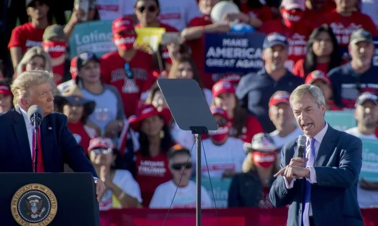 Фараж: Тръмп ще спечели и ще управлява по-твърдо отпреди - Tribune.bg