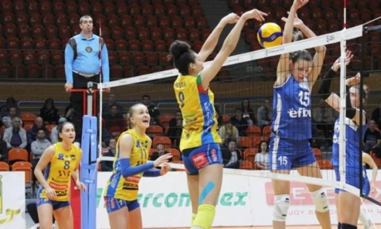 Марица си върна лидерството в НВЛ-жени след категоричен успех над Левски - Tribune.bg