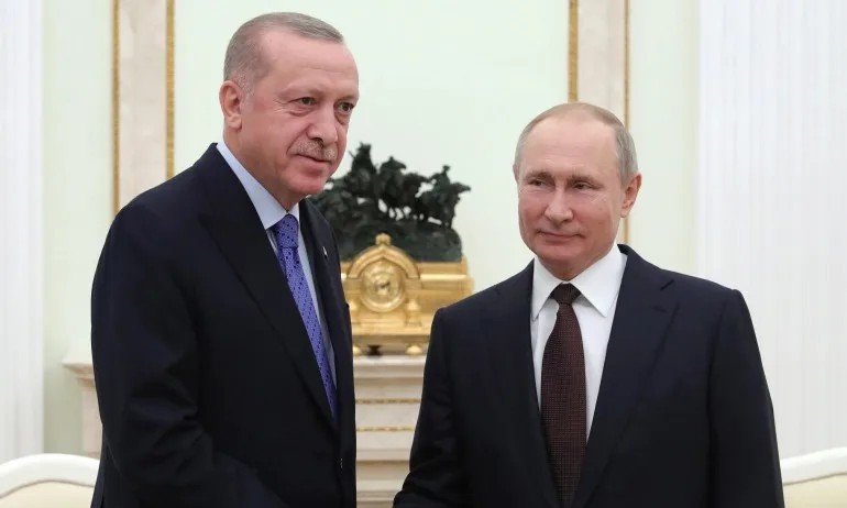 Путин посрещна Ердоган под часовник с руско-турската война - Tribune.bg