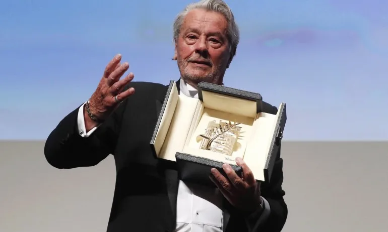 Ален Делон с почетна Златна палма в Кан - Tribune.bg