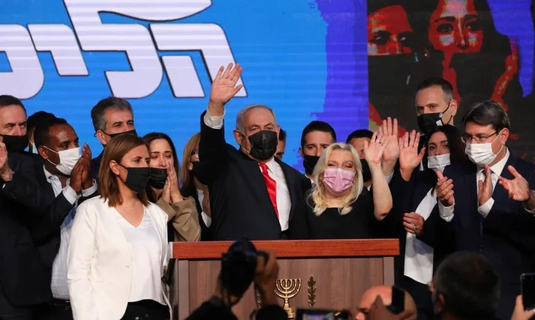 Нетаняху вероятно ще е без мнозинство, според екзитпола от парламентарния вот - Tribune.bg