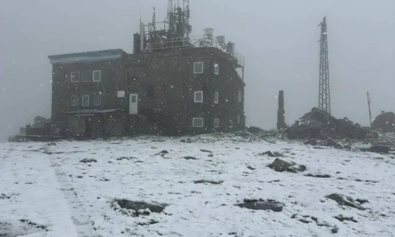 Сняг покри части от Витоша (ВИДЕО/СНИМКИ) - Tribune.bg