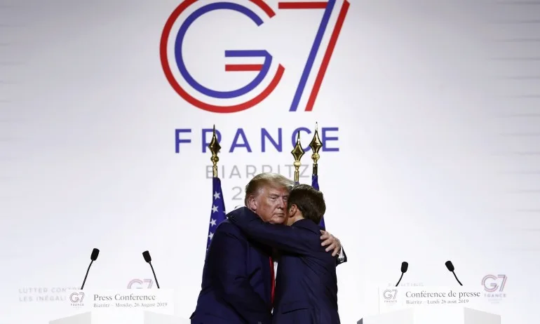 Макрон: Г-7 ни сближи - Tribune.bg