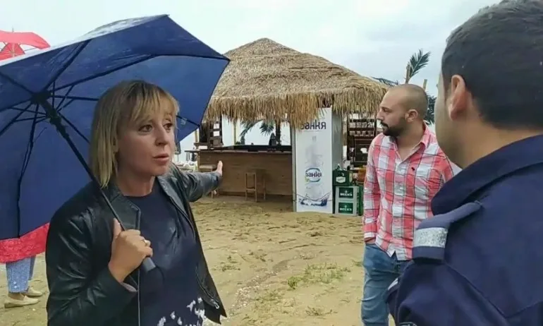 Манолова държа тон на полицай: Извикали сме ви преди половин час! - Tribune.bg