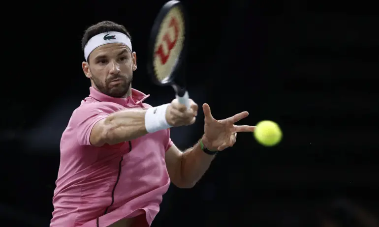 Григор отпадна в Париж, здравословен проблем го провали срещу Хачанов - Tribune.bg