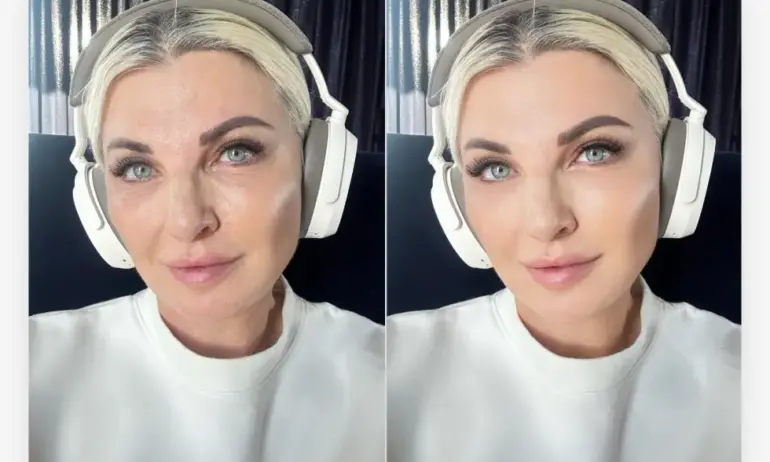 Шеф Силвена Роу показа как изглежда с и без фотошоп - Tribune.bg