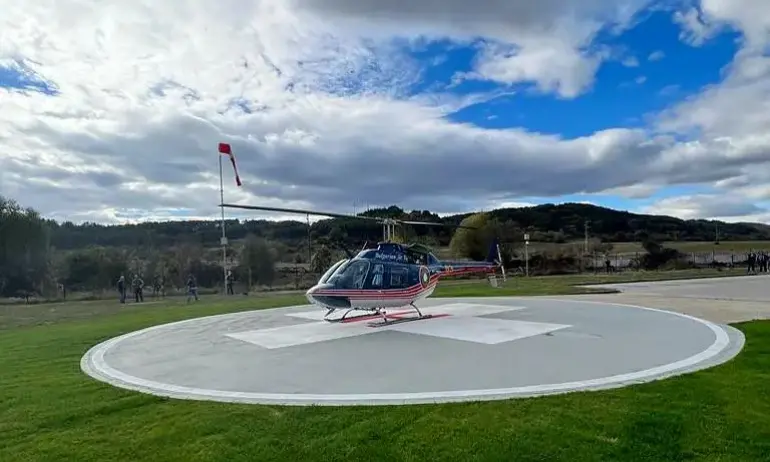 Въздушна спешна помощ: Заработи първото у нас лицензирано болнично летище за вертолети - Tribune.bg