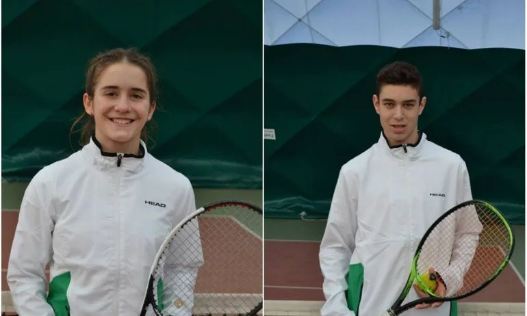 Катерина Димитрова и Динко Динев се класираха за четвъртфиналите на турнир от първа категория на Тенис Европа - Tribune.bg