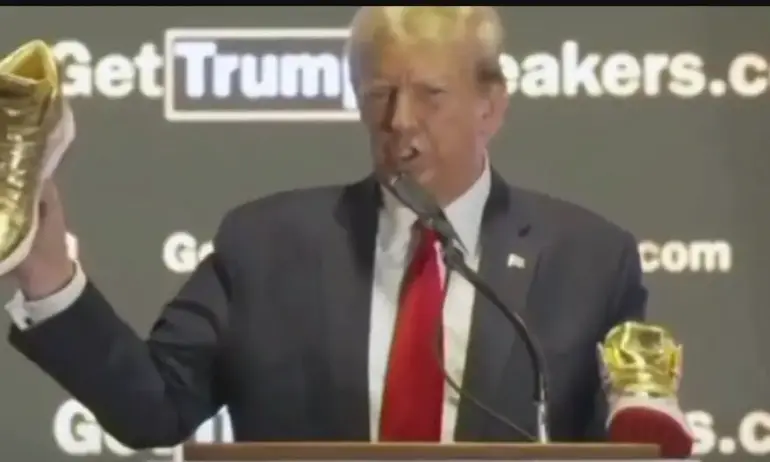 Доналд Тръмп стартира собствена марка маратонки - ден след като