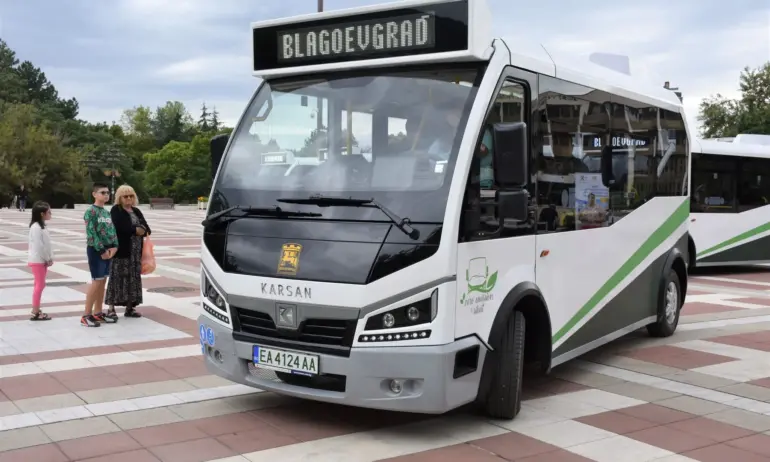 Нови електоробуси по линия №12 в Благоевград от понеделник, първите две седмици возят безплатно - Tribune.bg