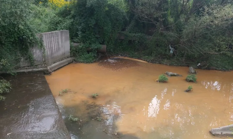 Поредно замърсяване на р. Струма край Перник - Tribune.bg