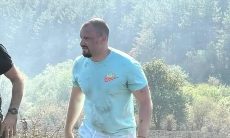 Пожар в село Клисура, община Банкя, сред гасящите беше и общински съветник - Tribune.bg