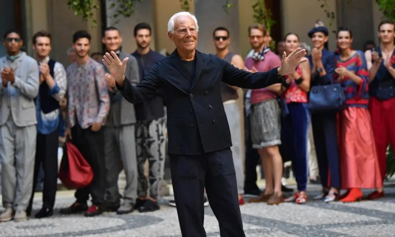 Легендарният дизайнер Джорджо Армани на 87 - Tribune.bg