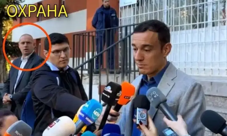 Васил Терзиев гласува с охрана (СНИМКИ) - Tribune.bg