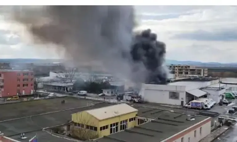 Пожар избухна в склад за хранителни стоки в Слънчев бряг (видео) - Tribune.bg
