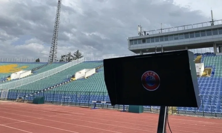 Монтираха ВАР на Националния стадион - Tribune.bg