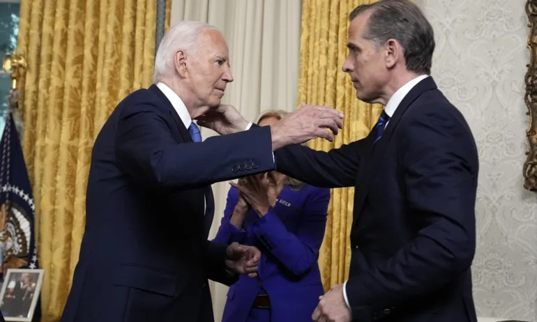 Байдън обеща да не помилва сина си, но ето – излъга. Това е пряко признание, че всичко е истина - Tribune.bg