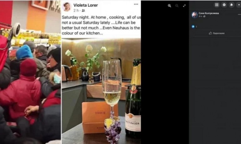 Лорер се фука с шампанско за 130 лева, написа Соня Колтуклиева и получи 30 дни бан във Фейсбук - Tribune.bg