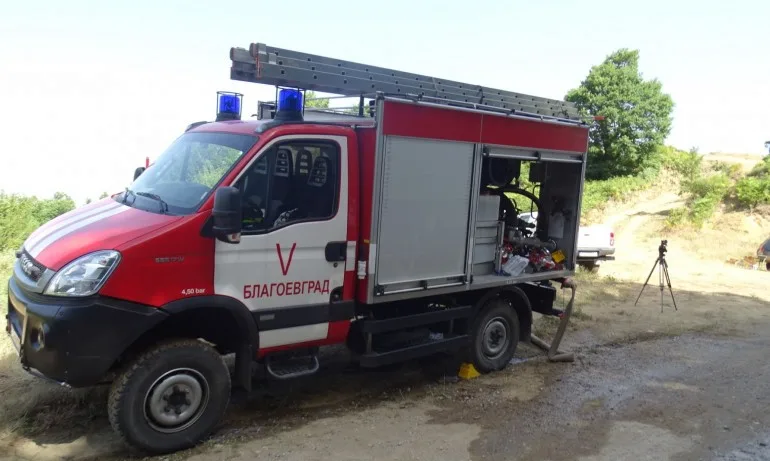 Локализиран е пожарът над с. Голешево - Tribune.bg