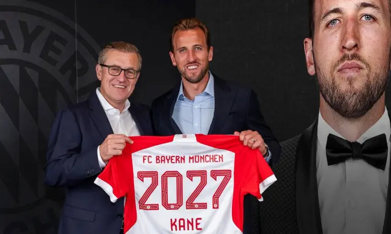 Байерн (Мюнхен) представи официално Хари Кейн - Tribune.bg