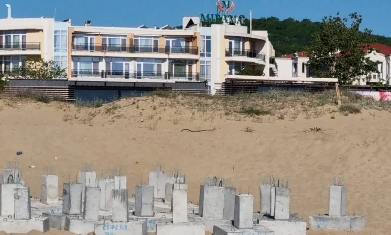 До дни експерти от община Созопол ще кажат дали бетонните пети на Смокиня отговарят на закона - Tribune.bg