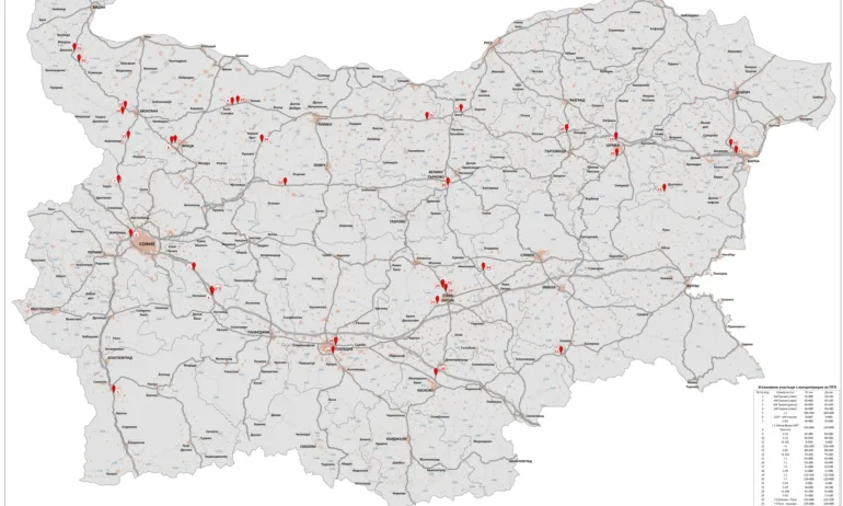 АПИ публикува карта на участъците с концентрация на ПТП - Tribune.bg