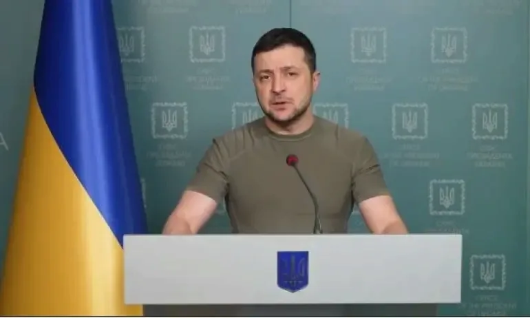 Украинският президент Володимир Зеленски призова жителите на Донецка област да