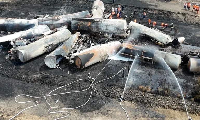 Инцидент с каруца и опит за кражба на метал от влака край Пясъчево - Tribune.bg