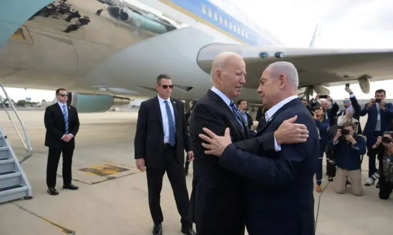 Американският президент Джо Байдън пристигна в Израел - Tribune.bg
