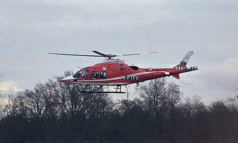 Тестваха във въздуха петия български медицински хеликоптер - Tribune.bg