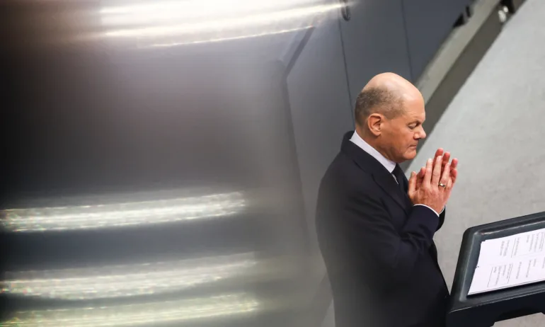 Шолц ще поиска вот на доверие от Бундестага на 16 декември - Tribune.bg