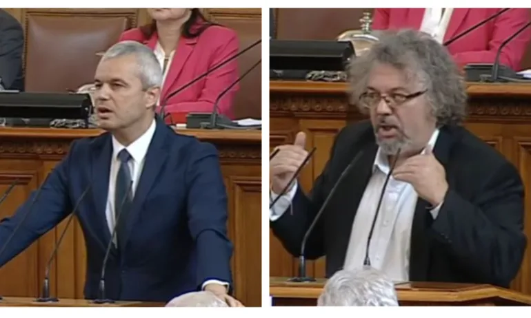 Манол Пейков и Костадин Костадинов със забележки след взаимни обиди на Късопи*ков, утайка и простак - Tribune.bg