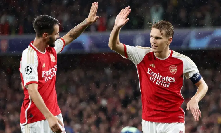 Арсенал тръгна с разгром в Шампионската лига (ОБЗОР) - Tribune.bg