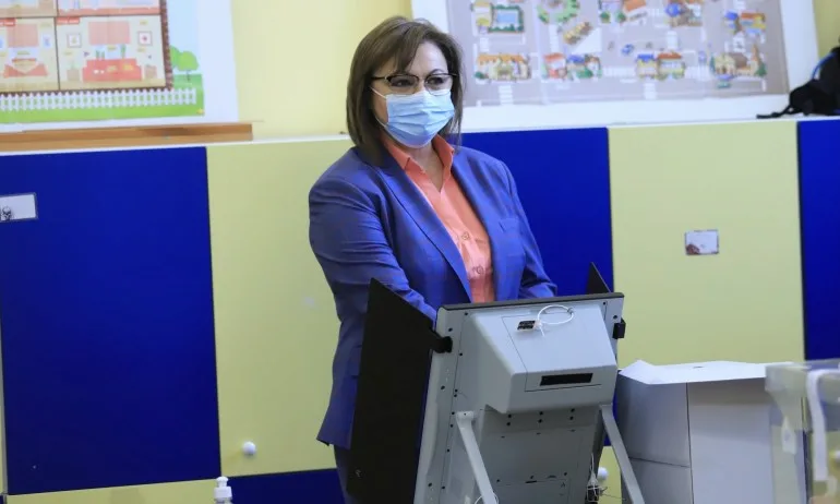 Нинова: Гласувах за промяна, здрав и образован народ - Tribune.bg