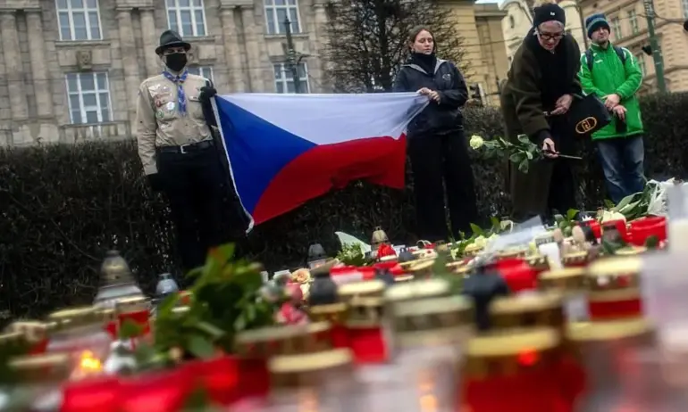 Ужасът в Прага: Днес е Ден на национален траур в Чехия - (СНИМКИ/ВИДЕО) - Tribune.bg