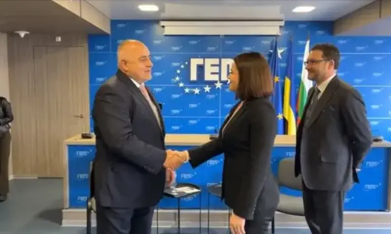 Председателят на ГЕРБ се срещна и разговаря със Светлана Тихоновска